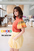 CHICKS x GS: Oringao Puff-Sleeved Top